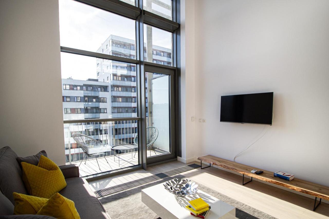 ורשה Qbik Loft Modern Apartment מראה חיצוני תמונה