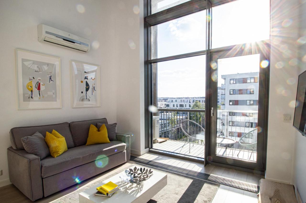 ורשה Qbik Loft Modern Apartment מראה חיצוני תמונה