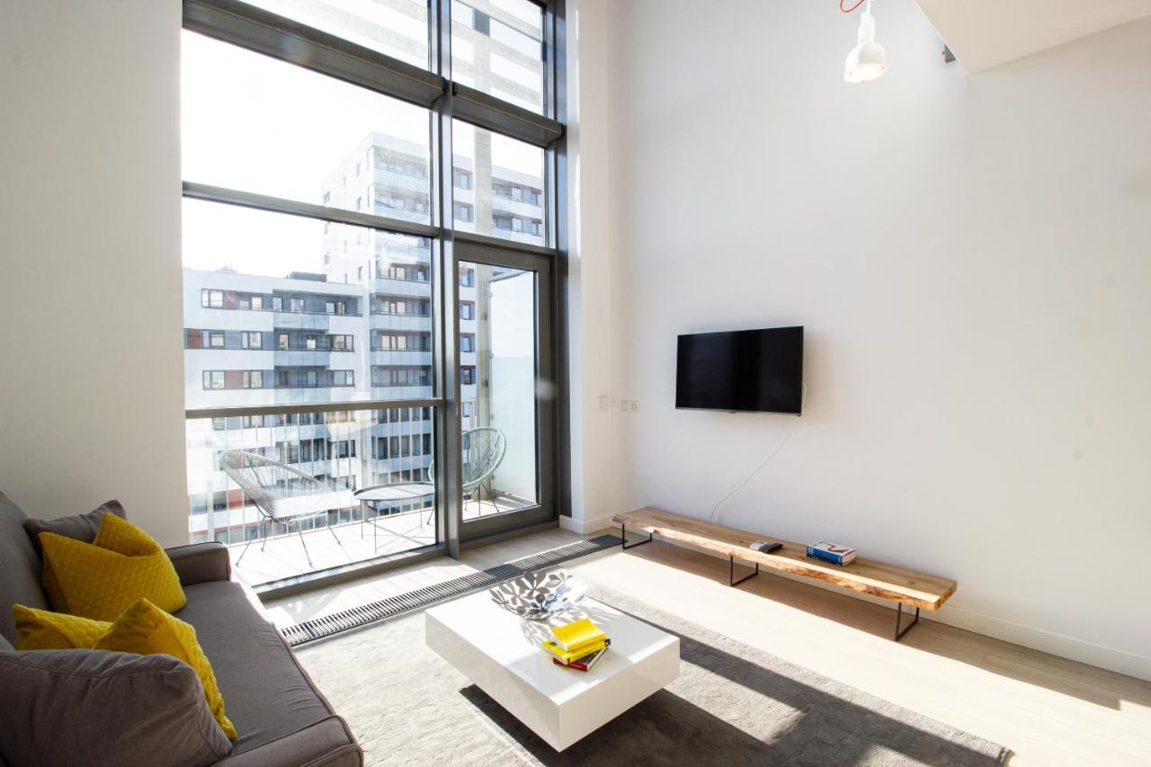 ורשה Qbik Loft Modern Apartment מראה חיצוני תמונה