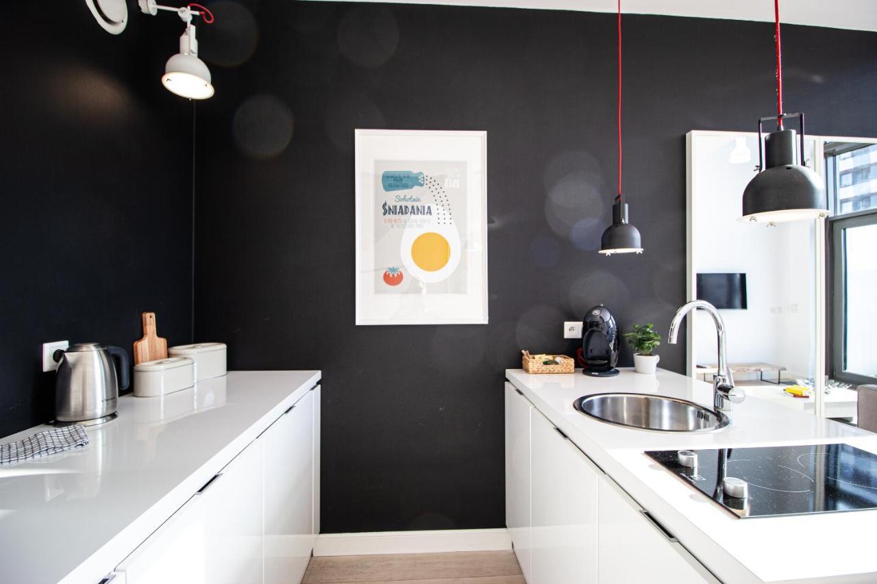 ורשה Qbik Loft Modern Apartment מראה חיצוני תמונה